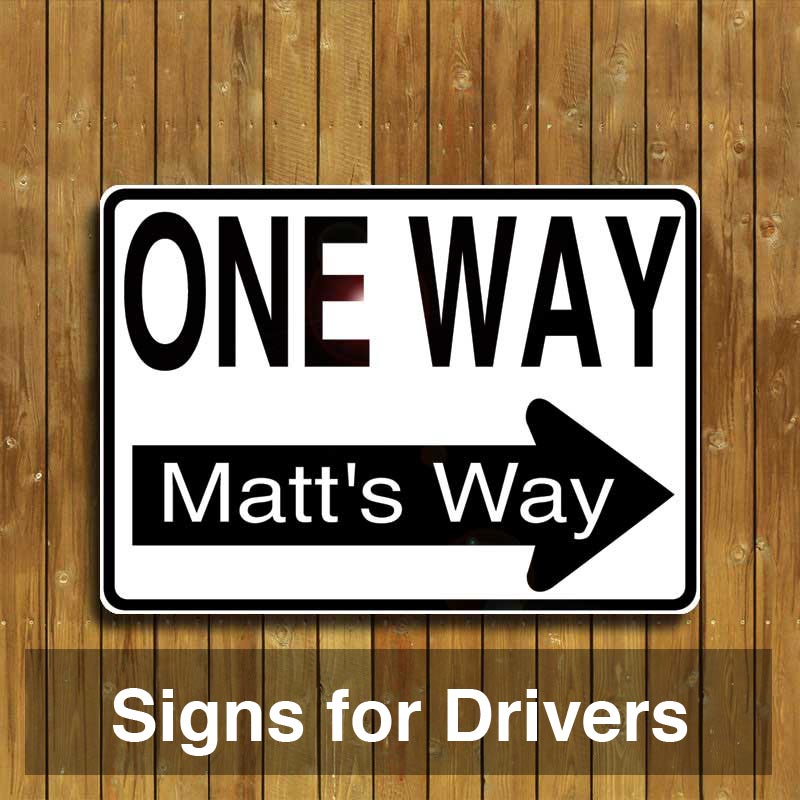 signs for drivers