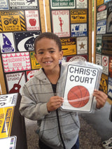 Basketball Sign