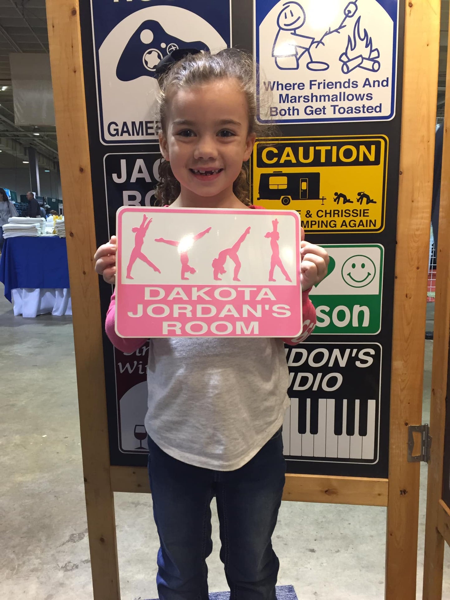 Gymnastics Sign