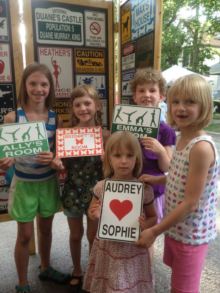 Gymnastics Sign
