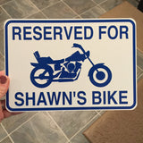 Motorcycle Sign